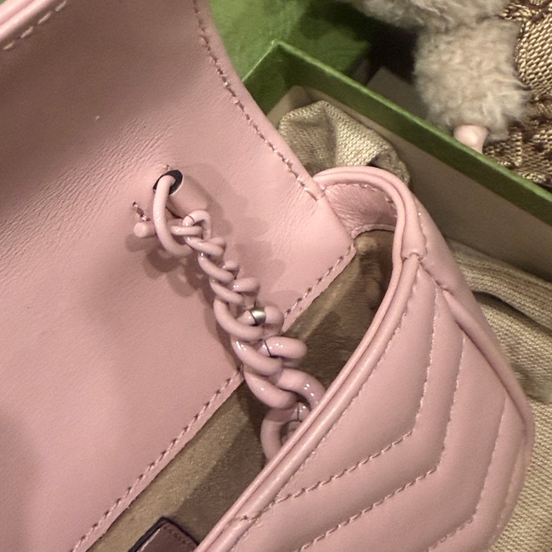 大全配🈶24年購證❤️ gucci #陶瓷粉 #馬蒙 #mini #marmont-17