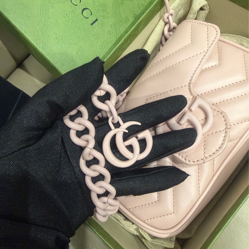 大全配🈶24年購證❤️ gucci #陶瓷粉 #馬蒙 #mini #marmont-25