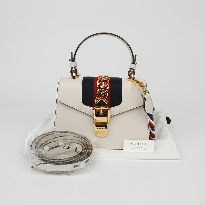GUCCI 470270 Silvi迷你手提單肩包-0