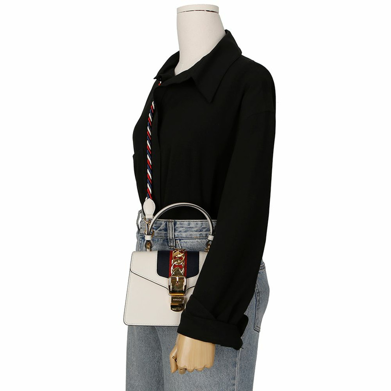 GUCCI 470270 Silvi迷你手提單肩包-11