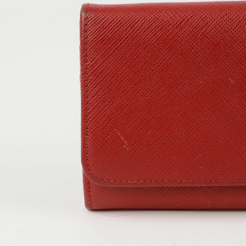 PRADA 1M1132 金屬Logo長錢包-2