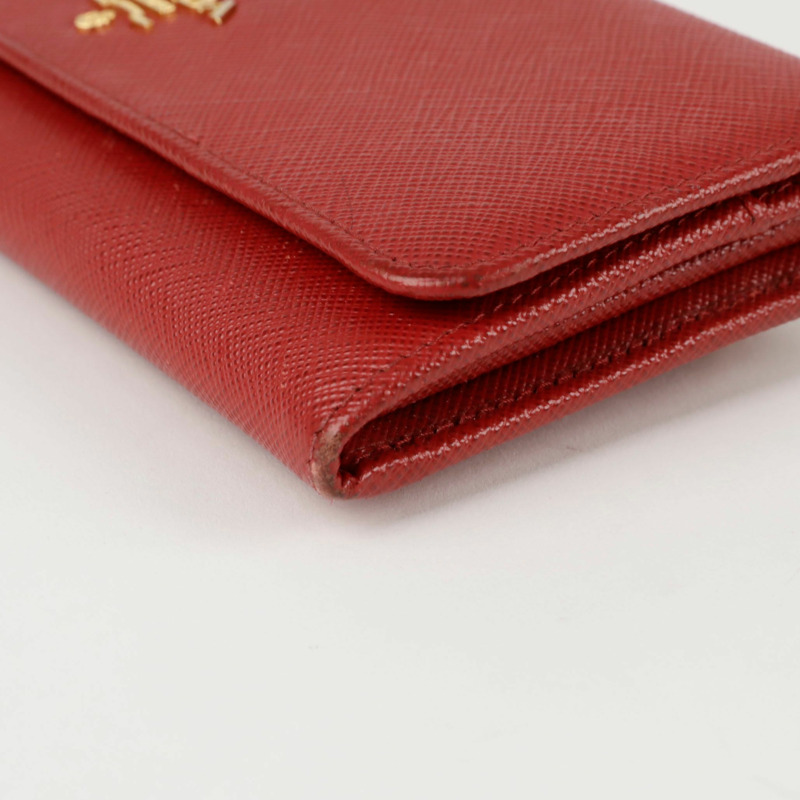 PRADA 1M1132 金屬Logo長錢包-8
