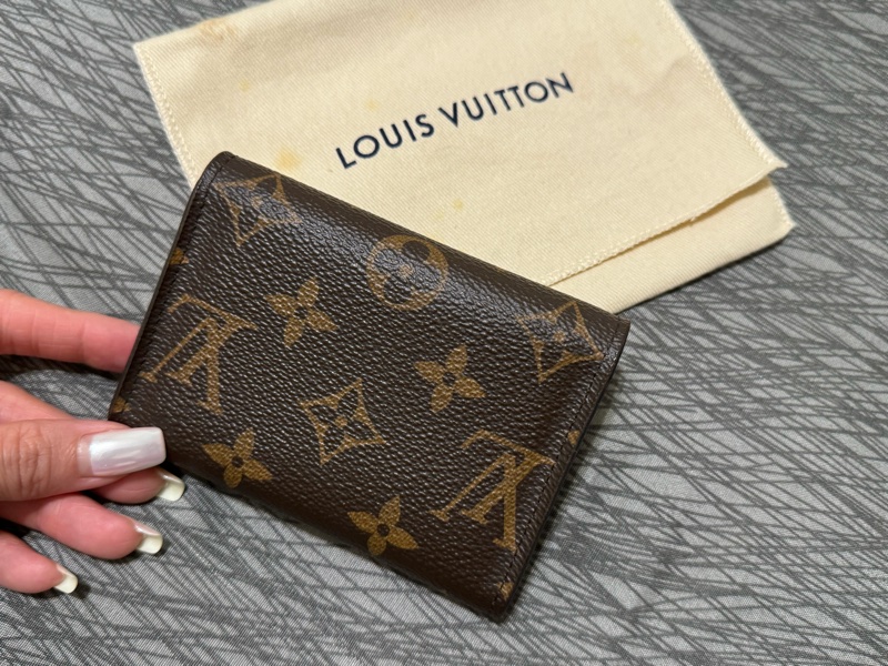 LV豆豆零錢卡包/LV老花零錢包/路易威登零錢包/Louis Vuitton錢包/LV零錢包-1