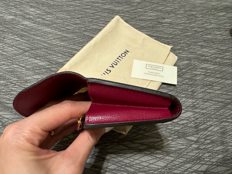 LV豆豆零錢卡包/LV老花零錢包/路易威登零錢包/Louis Vuitton錢包/LV零錢包-8