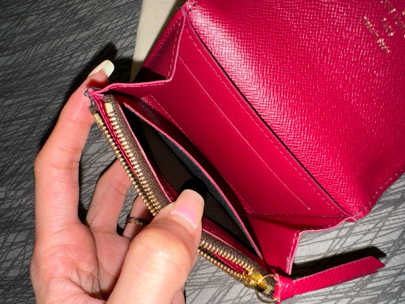 LV豆豆零錢卡包/LV老花零錢包/路易威登零錢包/Louis Vuitton錢包/LV零錢包-11