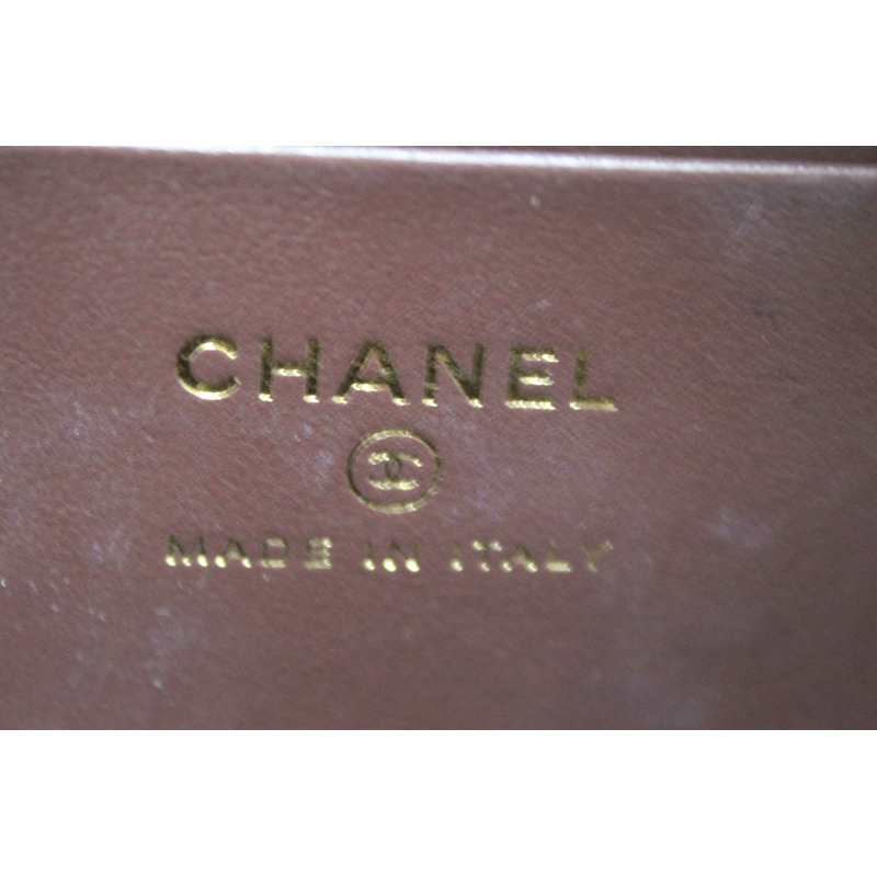 Chanel Black Caviar Quilted Leather Phone Holder Crossbody Bag-11