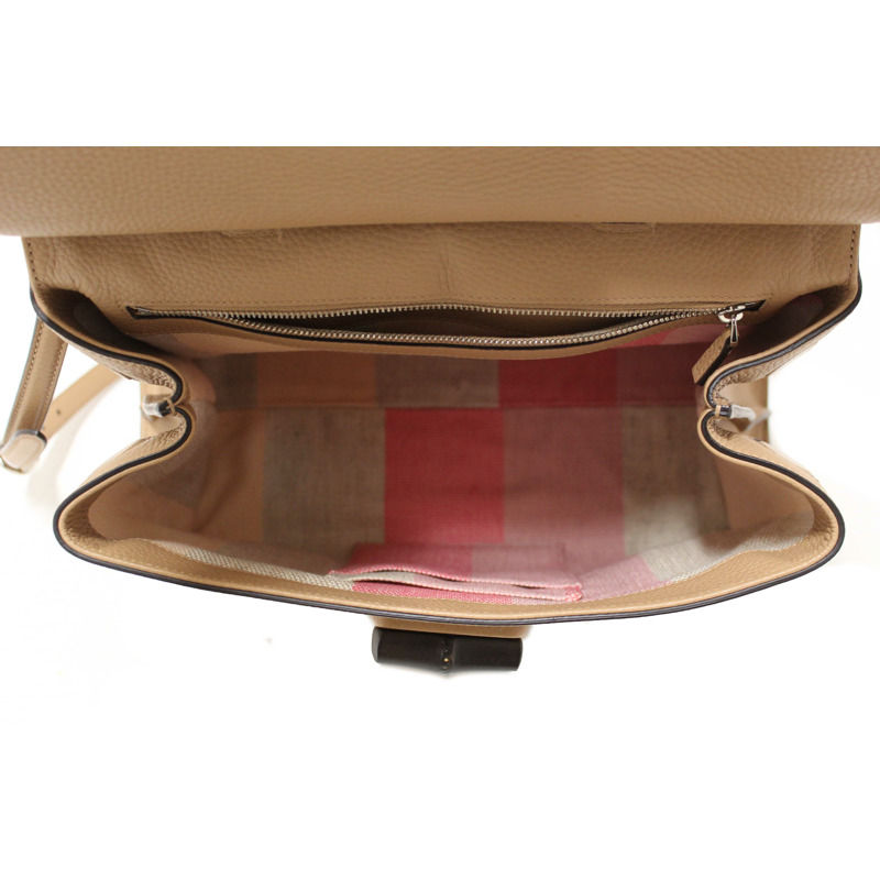 Gucci Bamboo Daily Top Handle Caramel Handbag-14