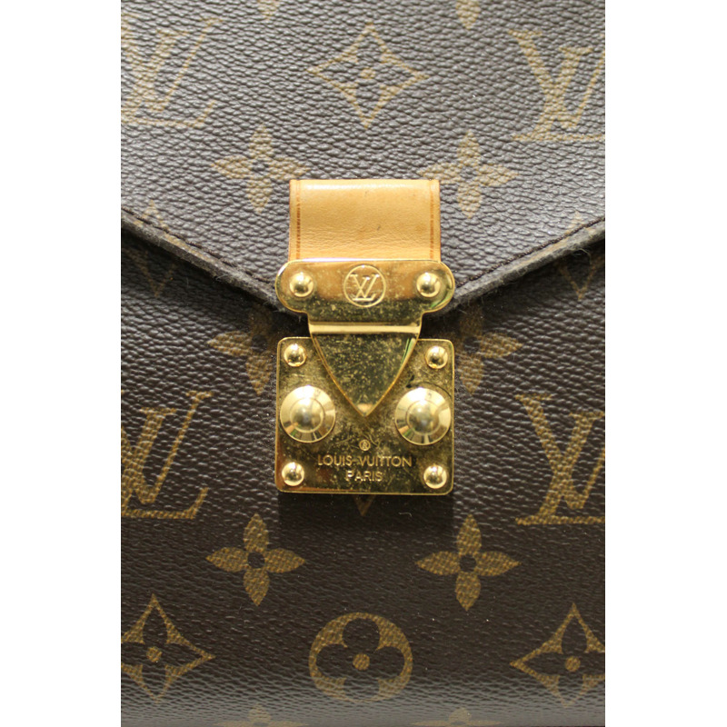 Louis Vuitton Classic Monogram Canvas Metis Tote Shoulder Bag-8