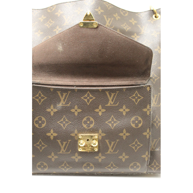 Louis Vuitton Classic Monogram Canvas Metis Tote Shoulder Bag-9