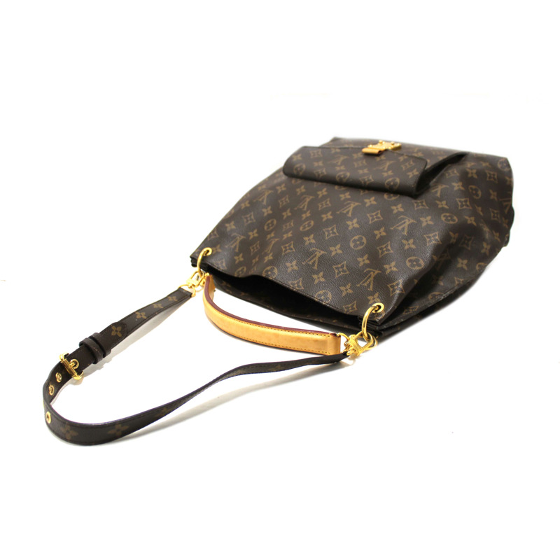 Louis Vuitton Classic Monogram Canvas Metis Tote Shoulder Bag-10
