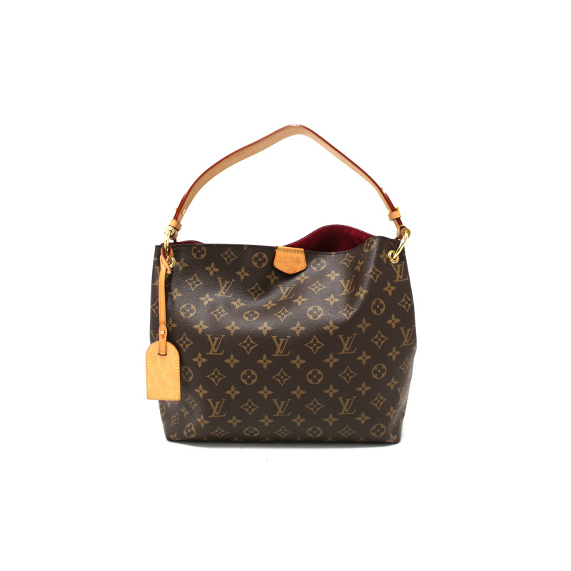 Louis Vuitton Classic Monogram Graceful PM Hobo Shoulder Bag-2