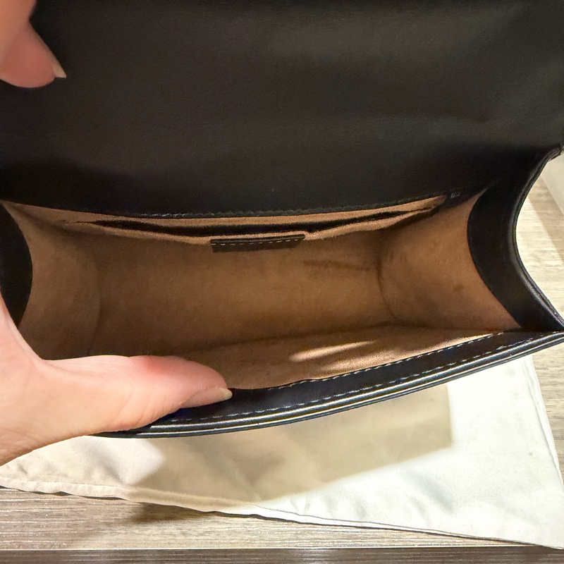 Gucci 經典sylvie 鏈條斜背包🌹-19