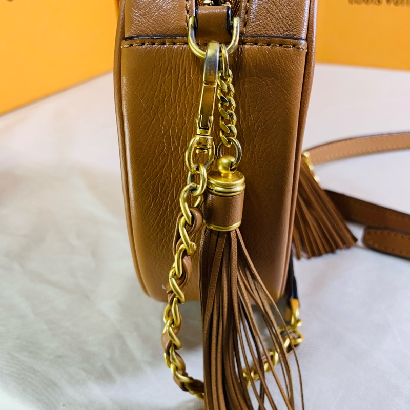 🐰超級好看 MCM 經典Rabbit Tambourine bag系列兔子拉鍊圓餅包 斜/肩背包-7