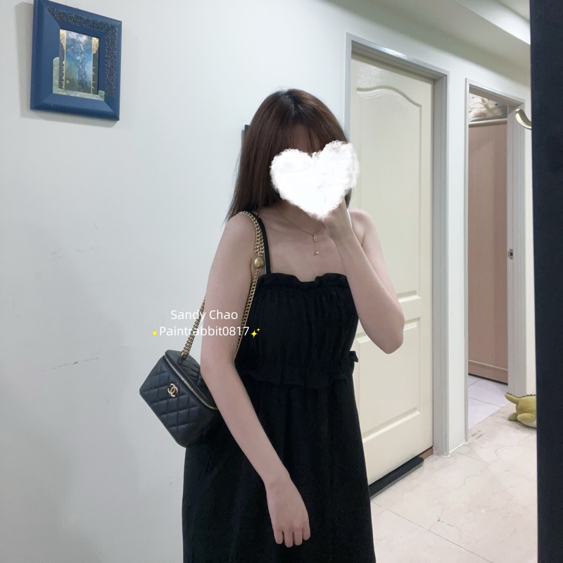 ෆ Chanel愛心調節扣化妝盒的包🖤-2