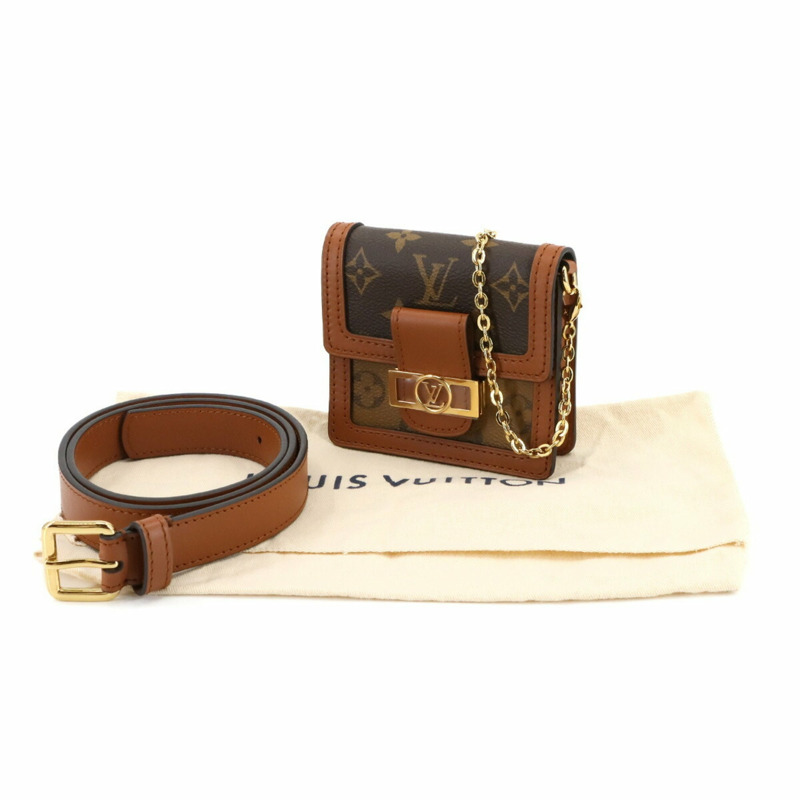 路易威登 Monogram Reverse Bumbag Dauphine BB 兩用肩包/腰包 M68621-1