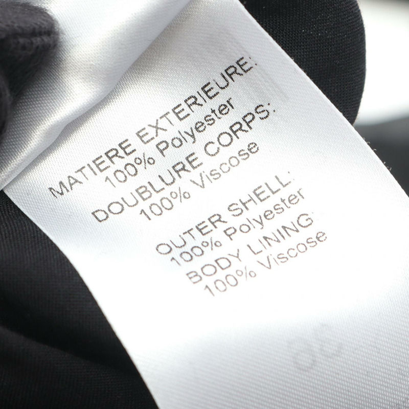 SEE BY CHLOE 層疊洋裝 聚酯黏膠混紡 黑色 二手 女款 #36-3