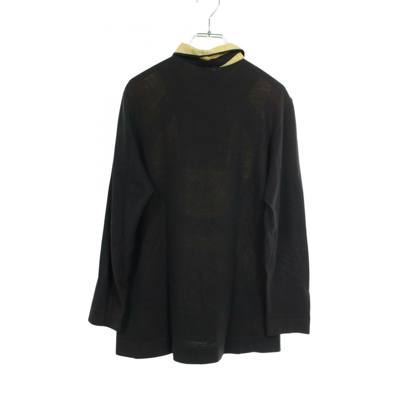 HERMES Twillaines Poste et Cavalerie Polo 衫上衣絲棉羊絨 #S-1