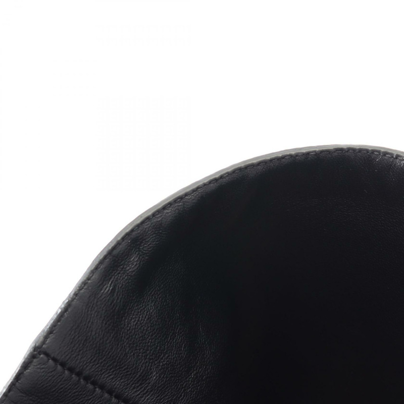 JIMMY CHOO 黑色真皮機車短靴，二手女款 #39-10