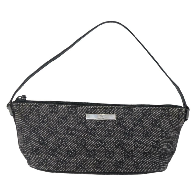 【日本直送】GUCCI GG帆布配件包 灰色銀色 07198 正品 150991-1