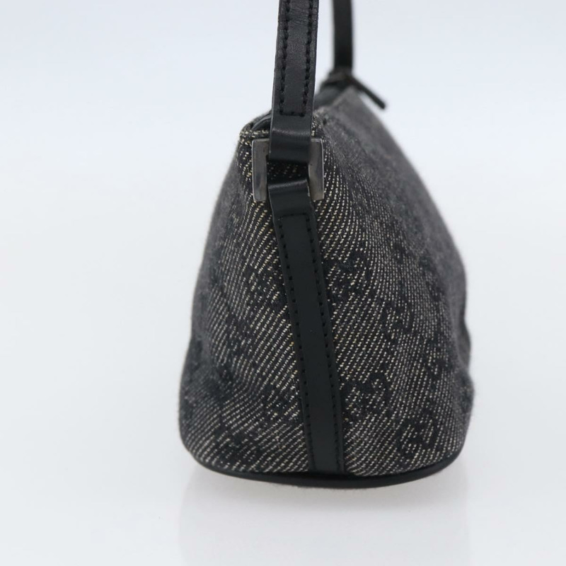 【日本直送】GUCCI GG帆布配件包 灰色銀色 07198 正品 150991-4