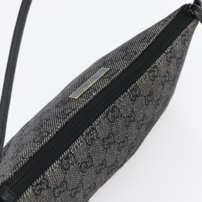 【日本直送】GUCCI GG帆布配件包 灰色銀色 07198 正品 150991-5