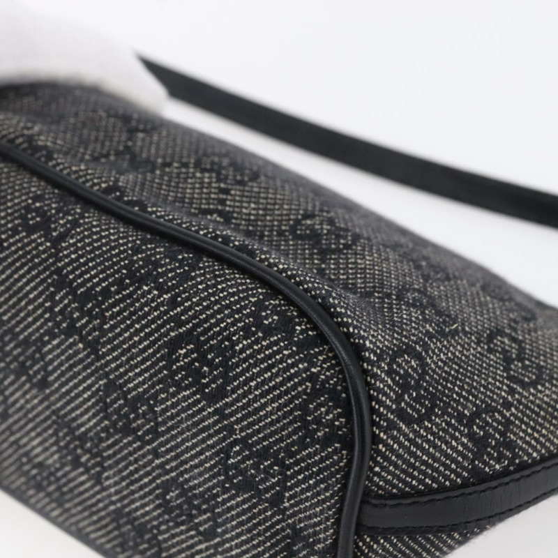 【日本直送】GUCCI GG帆布配件包 灰色銀色 07198 正品 150991-11