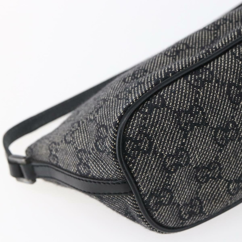 【日本直送】GUCCI GG帆布配件包 灰色銀色 07198 正品 150991-12