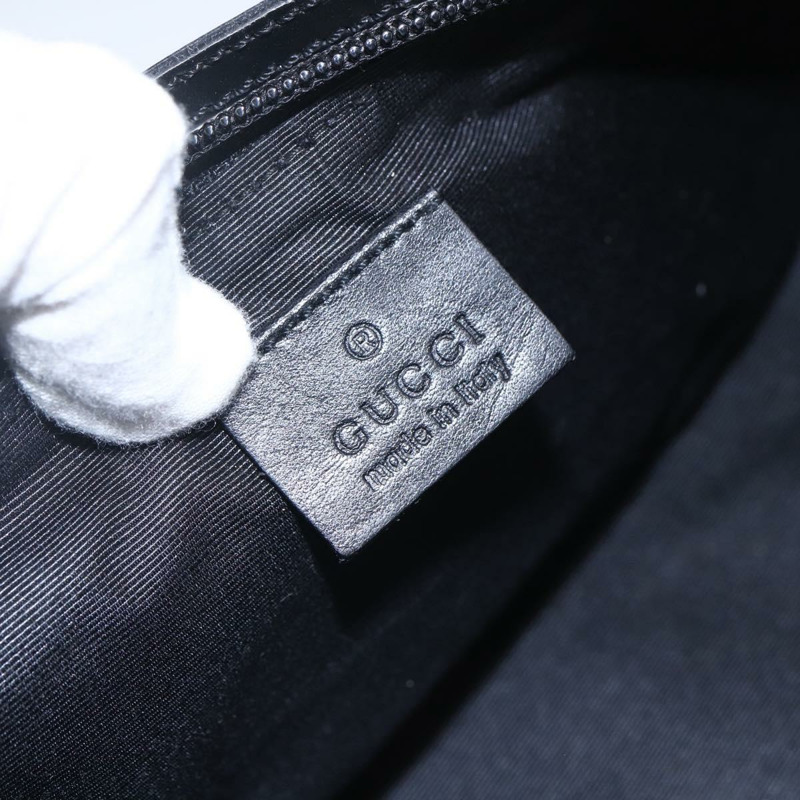 【日本直送】GUCCI GG帆布配件包 灰色銀色 07198 正品 150991-15