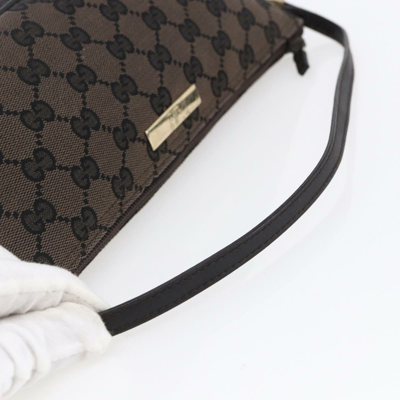 【日本直送】GUCCI GG帆布配件包 深棕色 039 1103 2123 正品號 150989-6