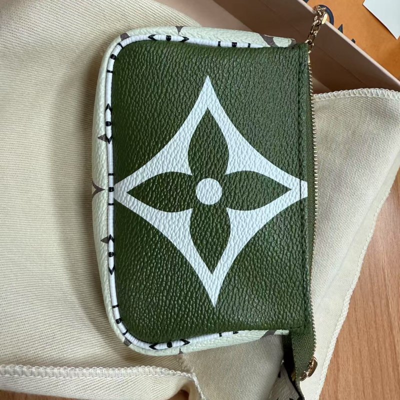 Louis Vuitton 路易威登 牛油果綠 小麻將 手提包-1