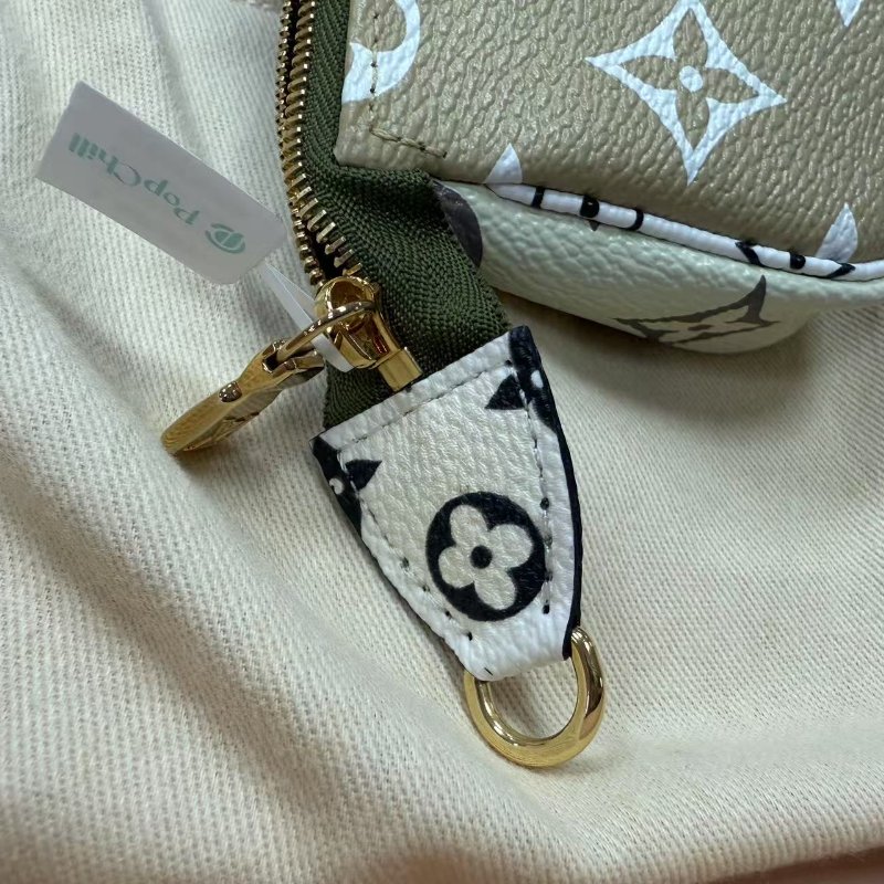 Louis Vuitton 路易威登 牛油果綠 小麻將 手提包-3