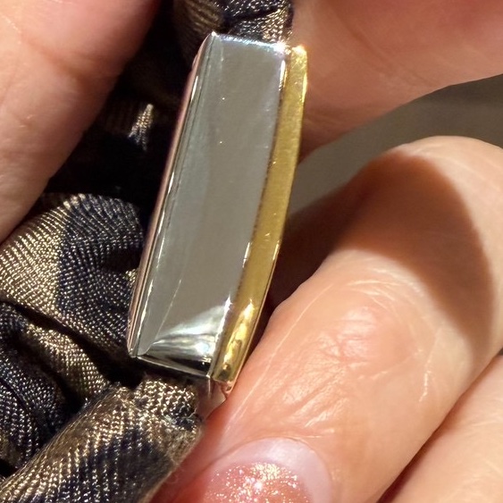 FENDI 芬迪 Fendimania Baguette FF 錶圈 長方形 瑞士製 腕錶 女錶 手錶-20