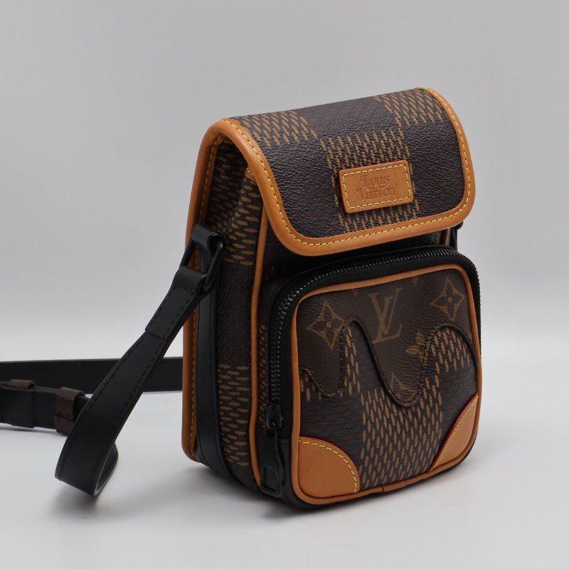 LOUIS VUITTON x NIGO聯名款 Nano amazone斜背包-10