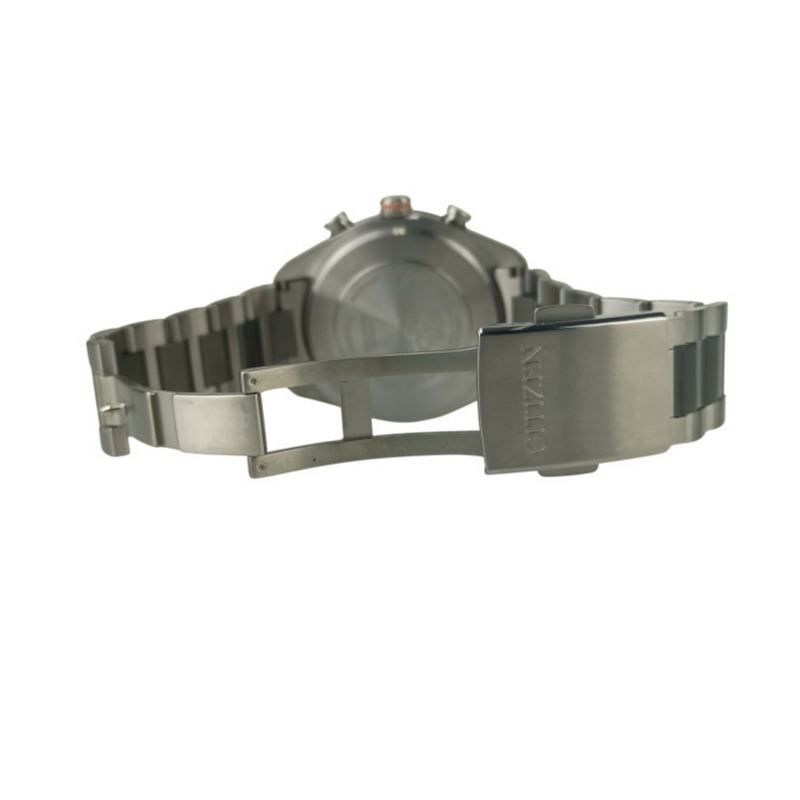 西鐵城 Attesa 衛星波浪 GPS 太陽能腕錶 F150 T025811 CC3085 51L 藍色錶盤 TI 男士-7