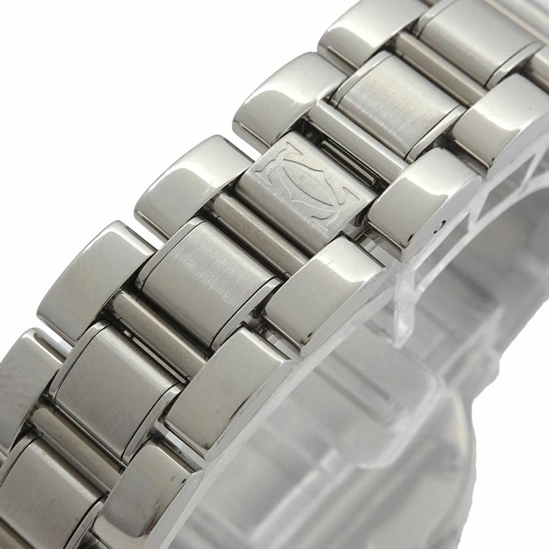 卡地亞 Must 21 Vantianne W10109T2 女士銀色石英腕錶-5