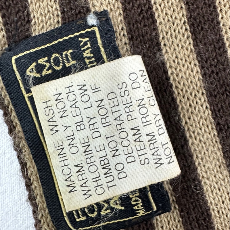 FENDI芬迪老花圍巾 50%羊毛 尺寸180*40cm-4