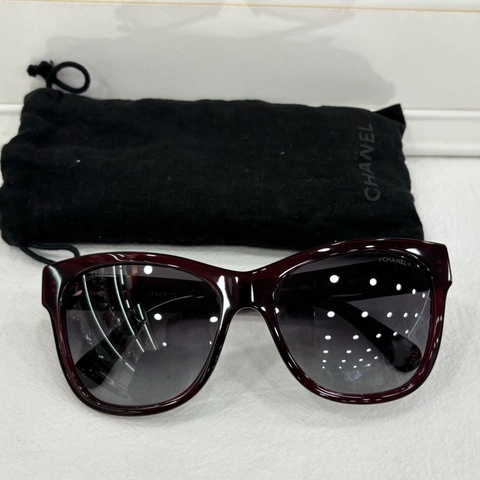 CHANEL香奈兒女士偏光墨鏡太陽眼鏡