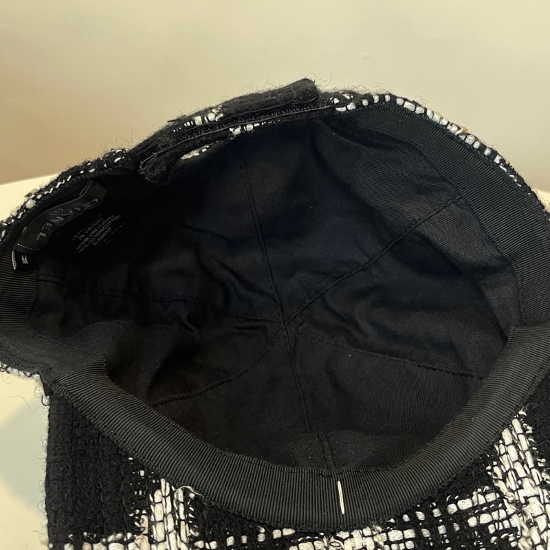 Chanel千鳥格棒球帽-6