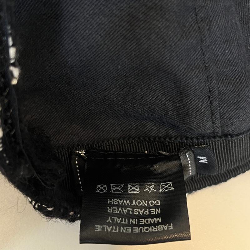 Chanel千鳥格棒球帽-8