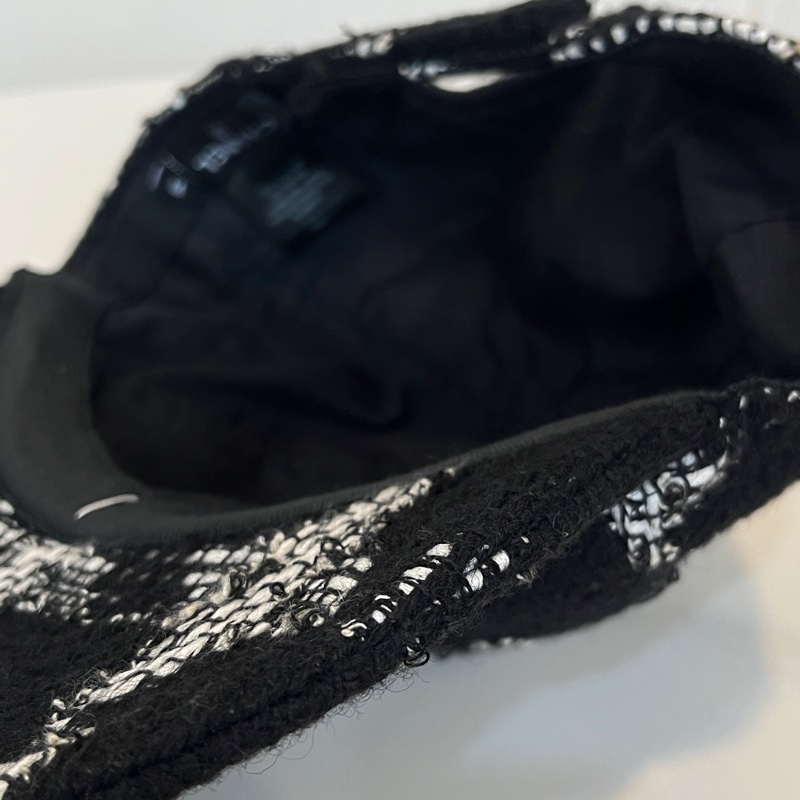 Chanel千鳥格棒球帽-12