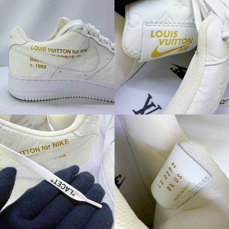 LV × Nike AF1聯名款低筒運動鞋-5