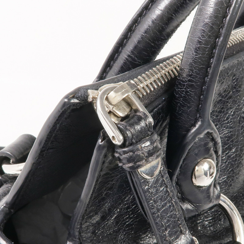 Miu Miu 牛皮皮革2 Way Shoulder銀扣手挽肩背兩用袋-11