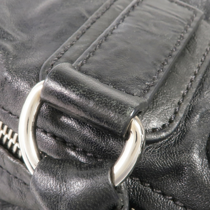 GIVENCHY 牛皮皮革Pandora Medium銀扣手挽肩背兩用袋-10