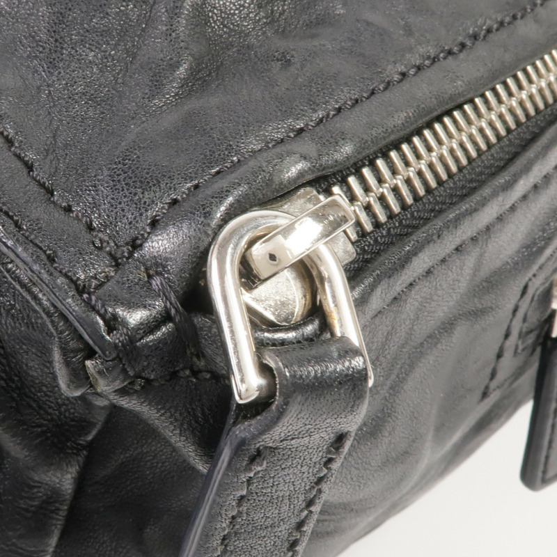 GIVENCHY 牛皮皮革Pandora Medium銀扣手挽肩背兩用袋-12