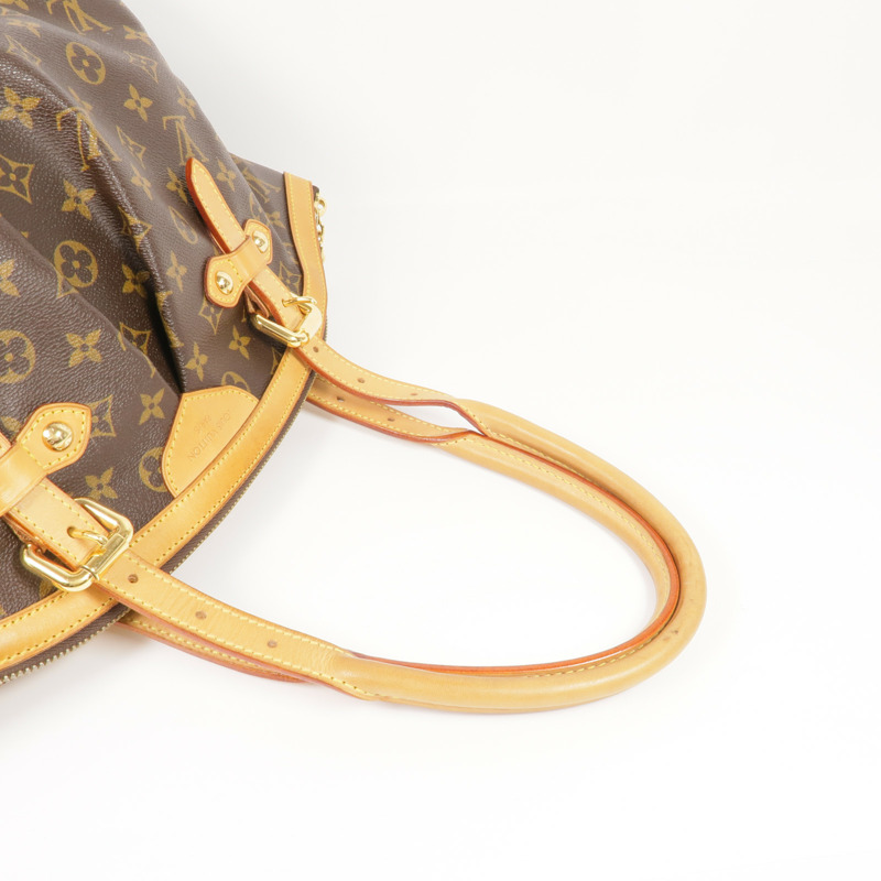 LOUIS VUITTON Monogram Tivoli GM金扣肩背袋-4