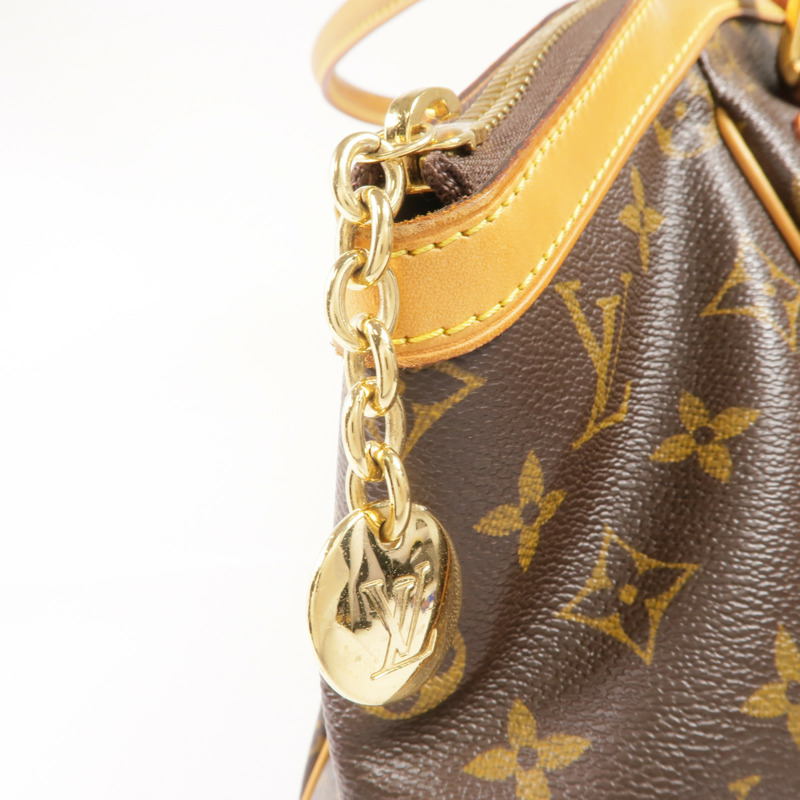 LOUIS VUITTON Monogram Tivoli GM金扣肩背袋-7