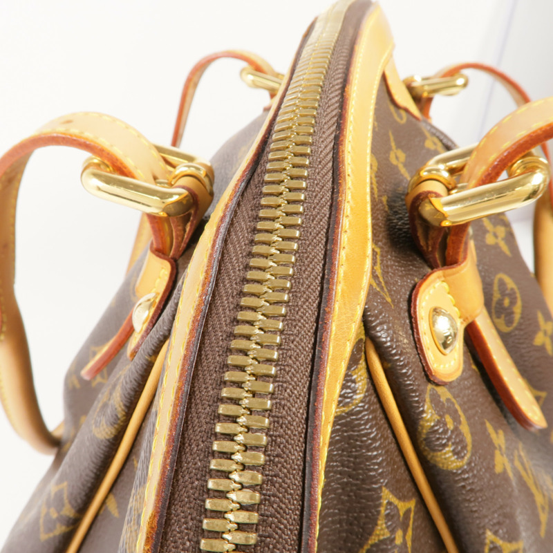 LOUIS VUITTON Monogram Tivoli GM金扣肩背袋-8
