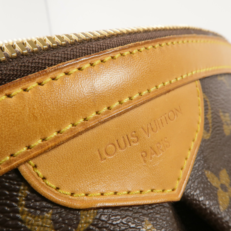 LOUIS VUITTON Monogram Tivoli GM金扣肩背袋-16