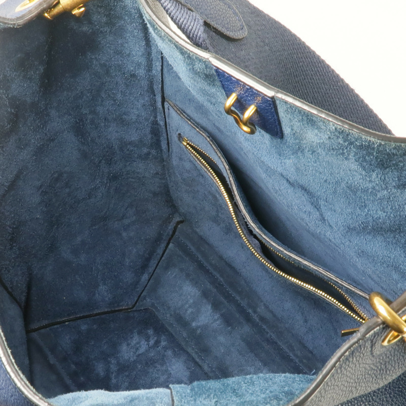 CELINE 牛皮皮革Sangle Large Bucket Bag金扣肩背袋-11