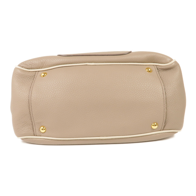 Miu Miu 牛皮皮革2 Way Shoulder金扣手挽肩背兩用袋-3